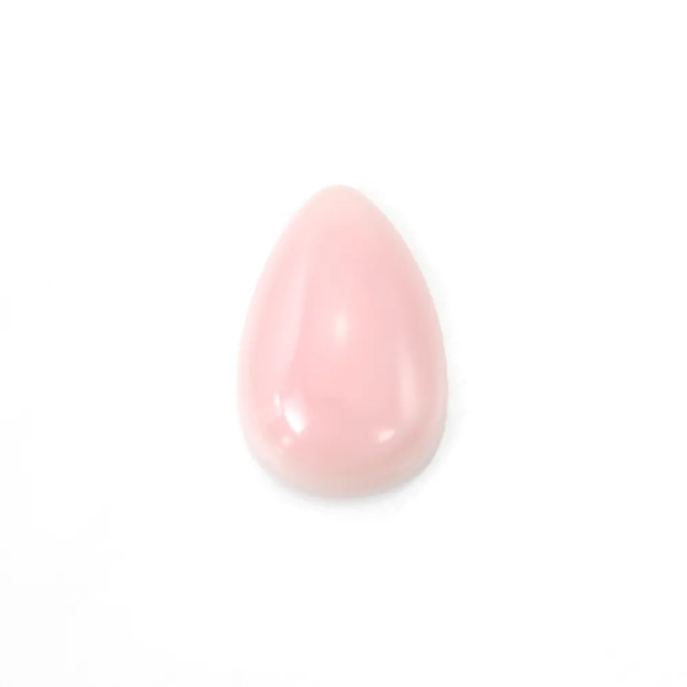 Cabochon Lambi Goccia Rosa | Specialista Componenti di Gioielleria