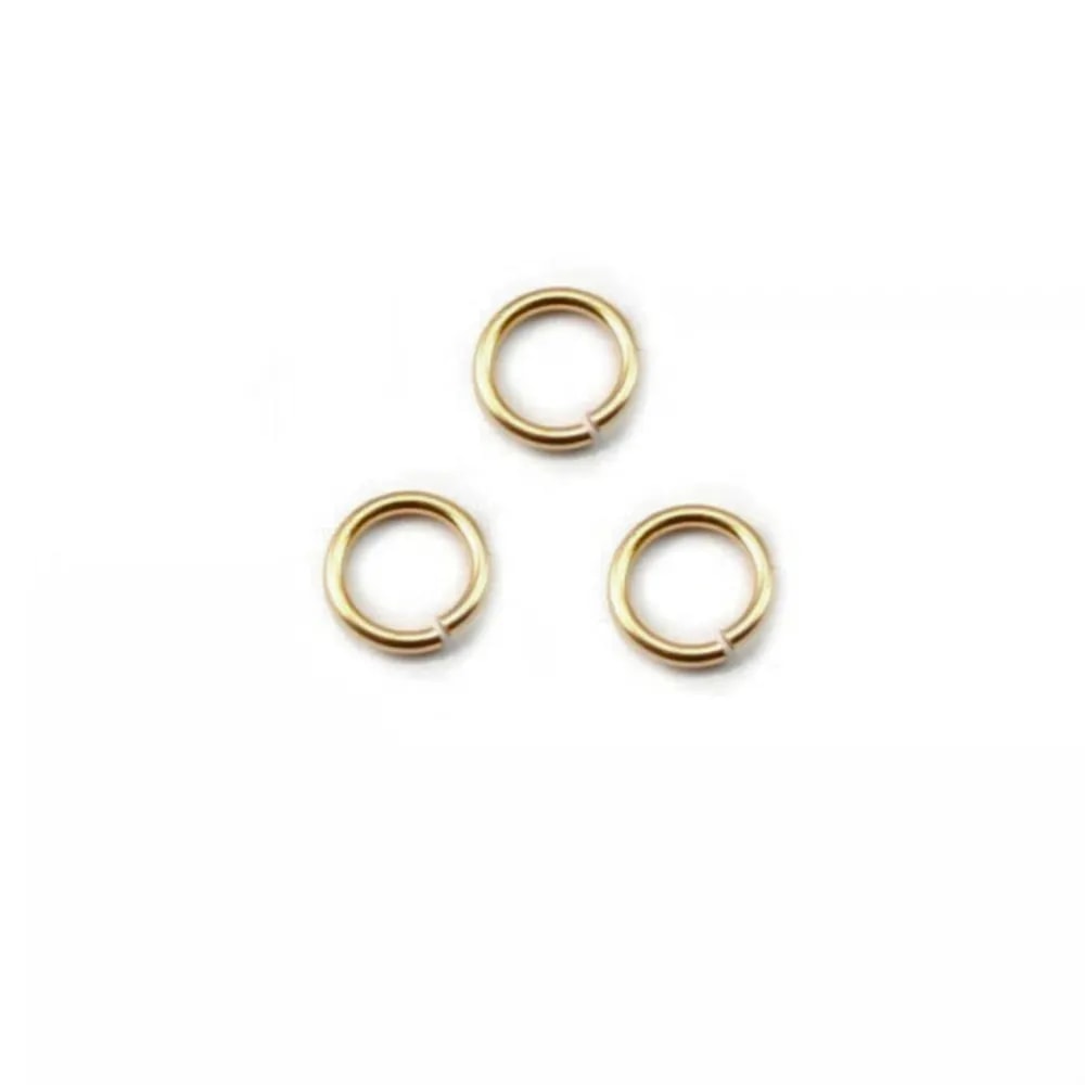 Open rings 2.5x0.5mm - 304 Gold Stainless Steel x 50pcs
