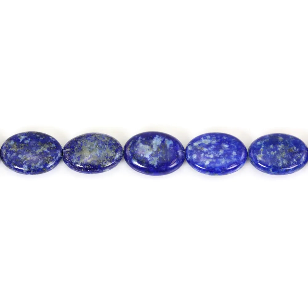 Lápis-lazúli oval 13x18mm x 2pcs