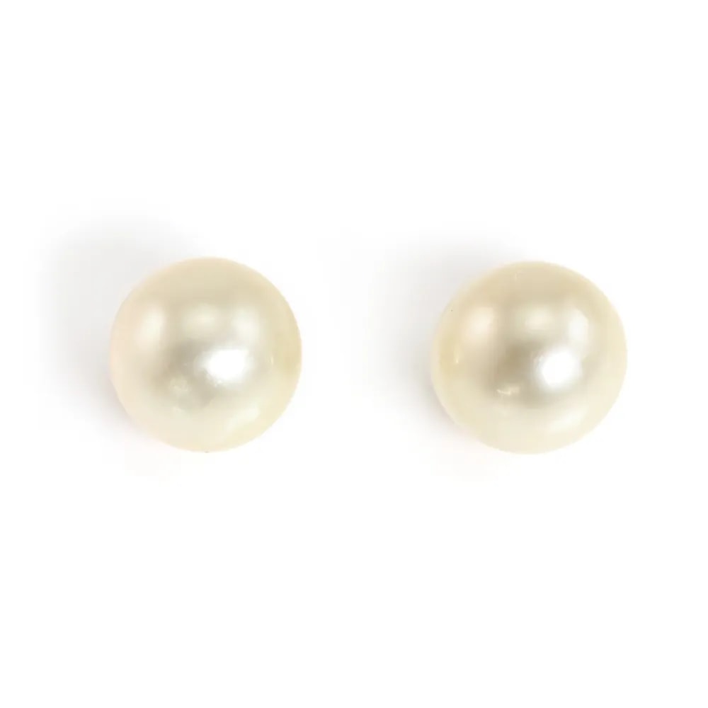Perla de los mares del Sur/de Australia champagne claro, redonda, 10-11mm x 1pc