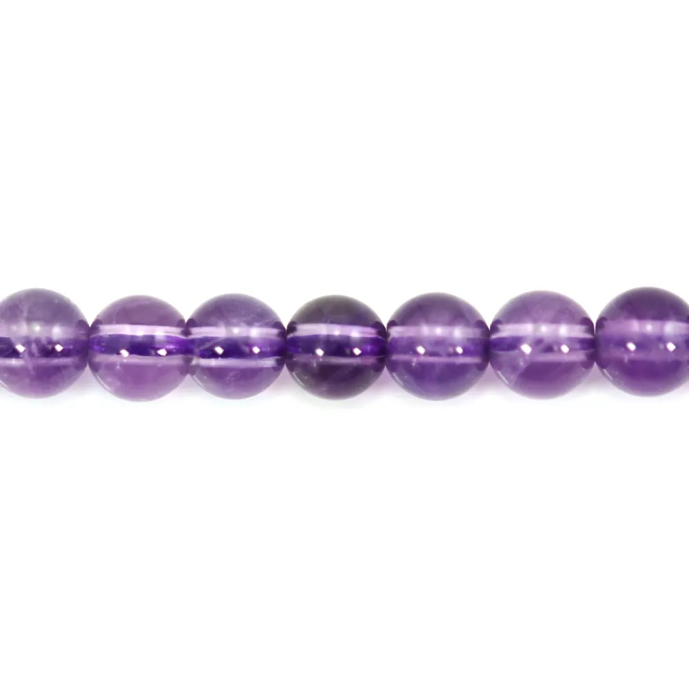 Amatista Redonda 4mm x 10 pcs