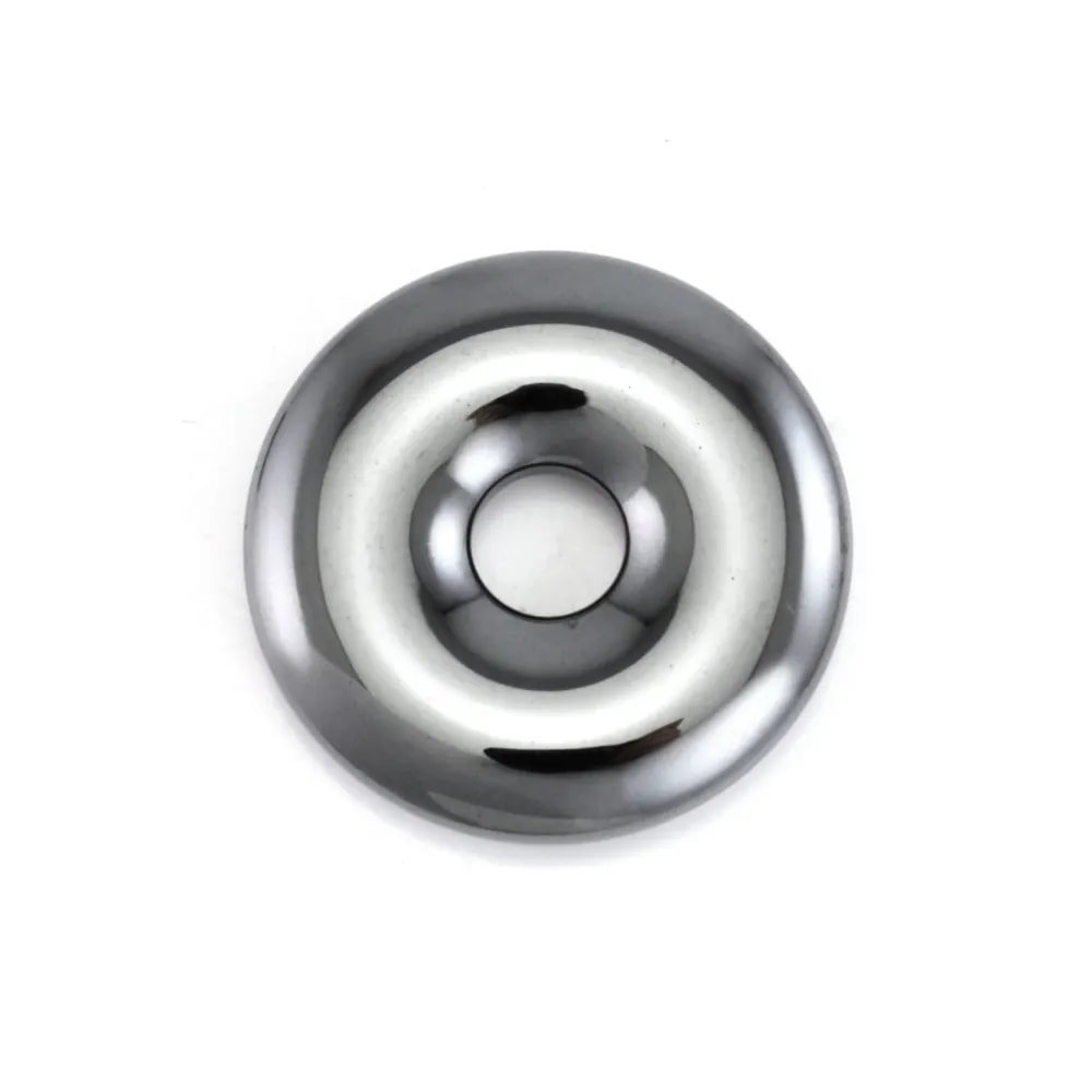 Donut Hématite 30mm x 1pc