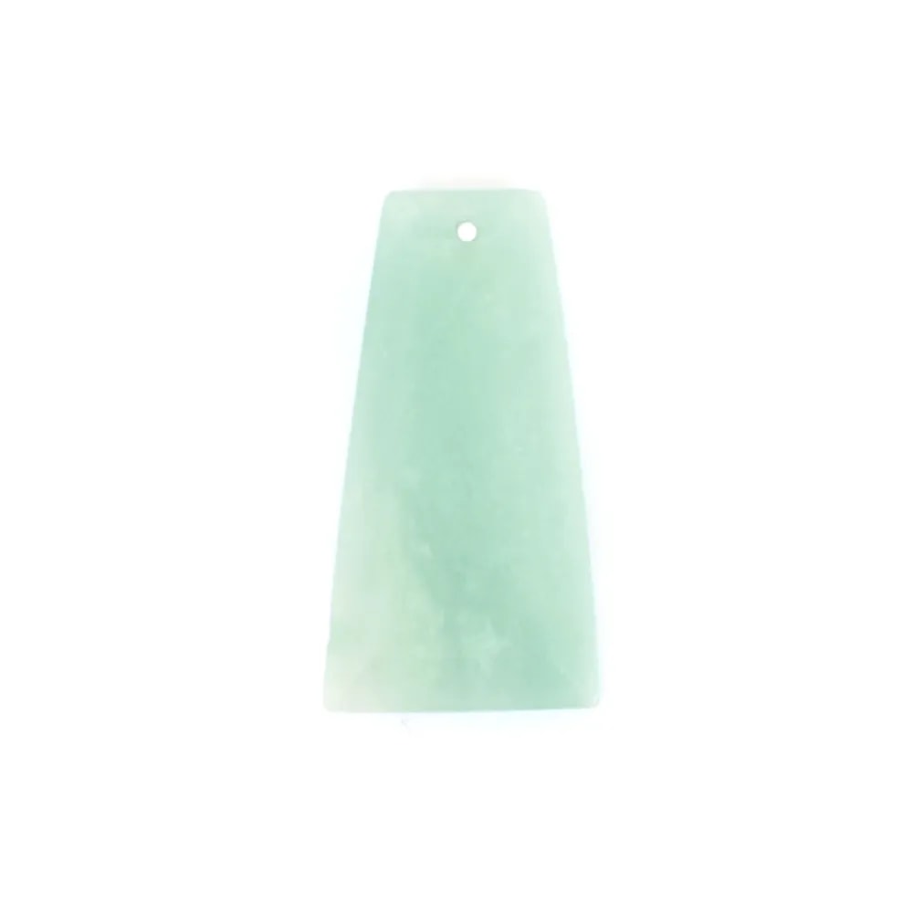 Trapeze Amazonite Pendant 13x25mm x 1pc