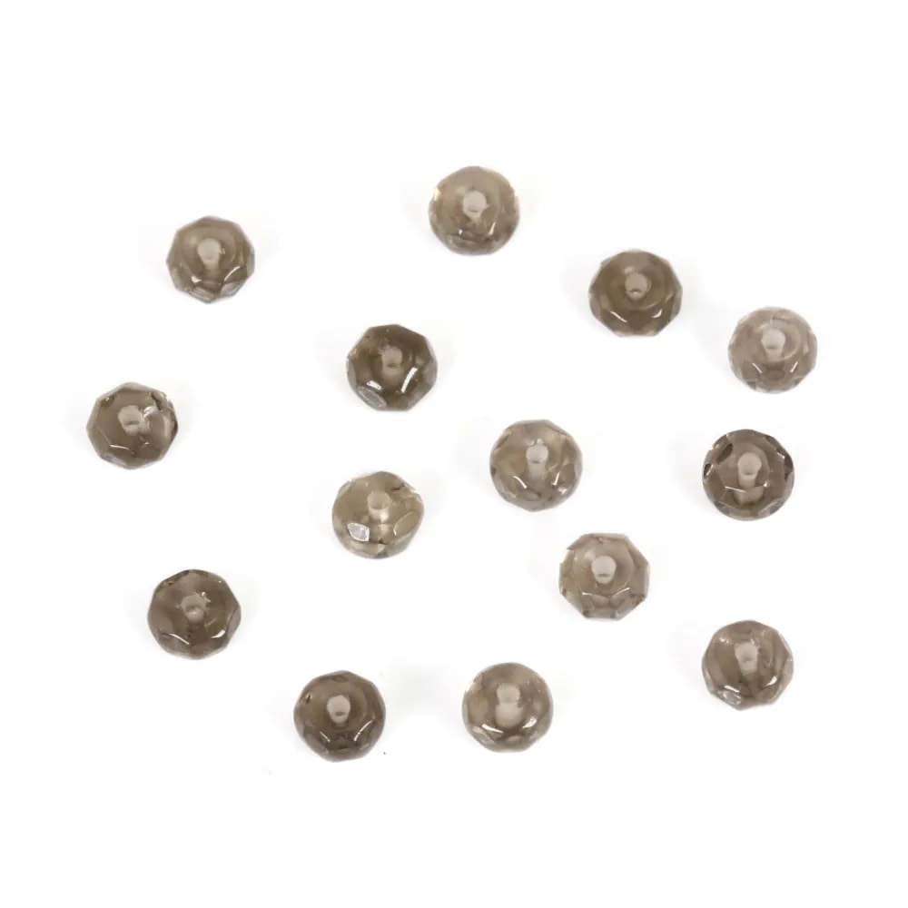 Quarzo Fumé Tondo Sfaccettato 10mm x 4pz