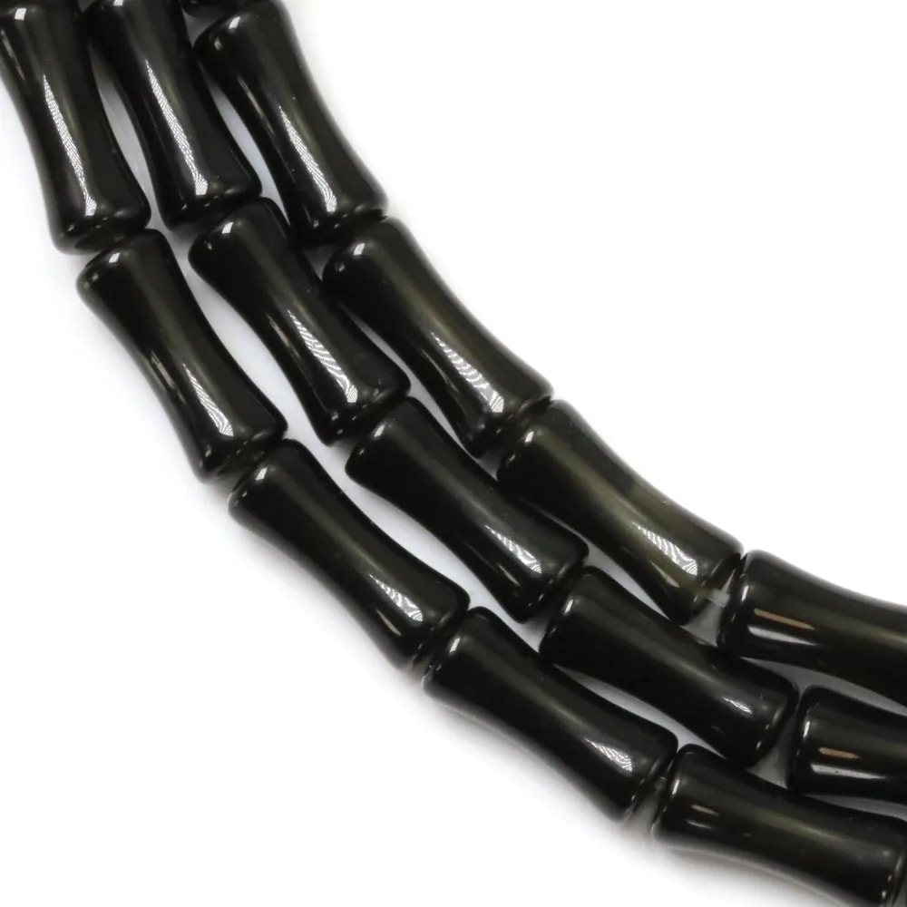 Obsidiantube Bambus 5x12mm x 38cm