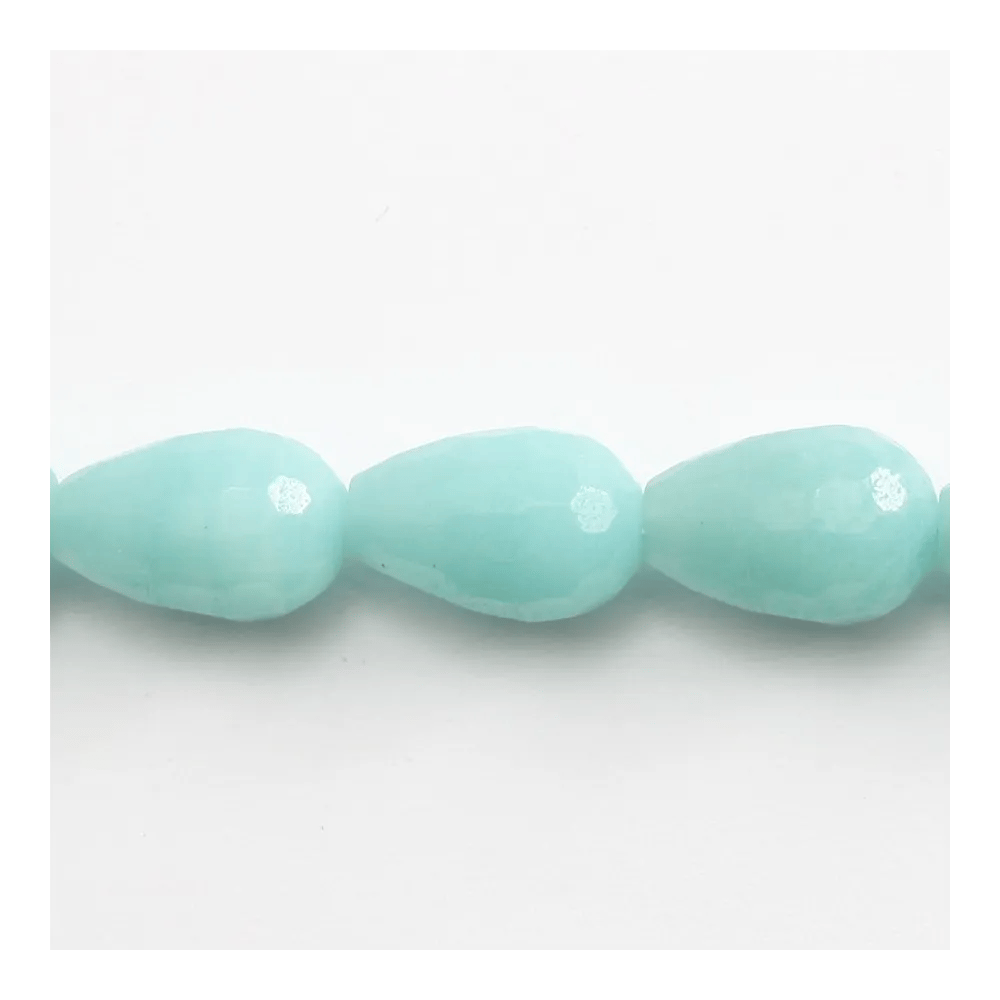 Amazonite Goutte Ronde Facette