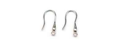 Boucles d'oreilles en argent 925 - Apprêts |Création de bijoux DIY