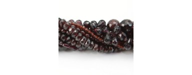 Granat - Perle Naturstein - Schmuckherstellung