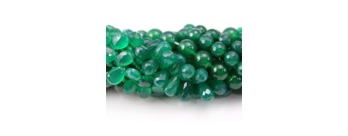 Ágata - Pérola de pedra natural - Fabricação de joias