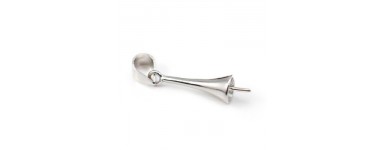 Bail - Silver 925 pendant attachment for drilled pearl