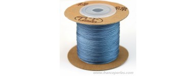 Fil de jade en polyester pour la création de Bijoux fantaisie