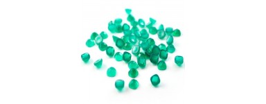 Green agate cabochon - Natural stone - Jewelry creation