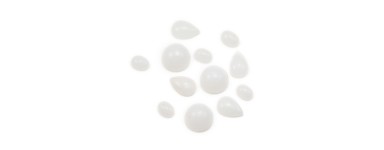 Cabochon Jade Blanc - Pierre naturelle - Création de bijoux
