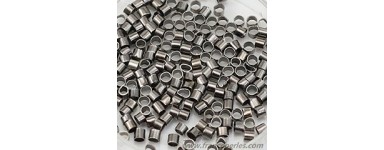 Cuentas de metal trituradas para hacer joyas únicas