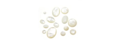 Cabochon Perlmutt - Naturstein - Schmuckherstellung