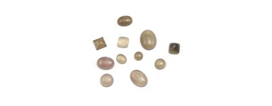 Cabochon Agata grigia - Pietra naturale - Creazione di gioielli
