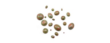 Cabochon Unakite - Natural stone - Jewelry creation