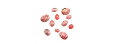 Cabochon Rhodochrosite - Pierre naturelle - Création de bijoux
