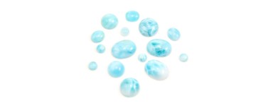 Cabochon Larimar - Natural stone - Jewelry creation