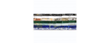 Rettangolo - Perlina in pietra naturale - Creazione di gioielli