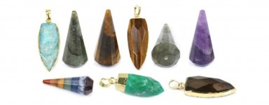 Spitzenanhänger aus Naturstein - Einzigartiger Wellness-Schmuck