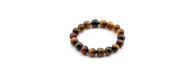 Pulsera Pierre Natural 10mm - Granate, Malaquita, Lapislázuli