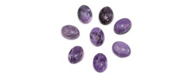 Cabochon Charoïte - Pierre violette Rare - Charoïte für Schmuck DIY