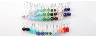 Ohrringe aus Naturstein - Handgemachter Schmuck