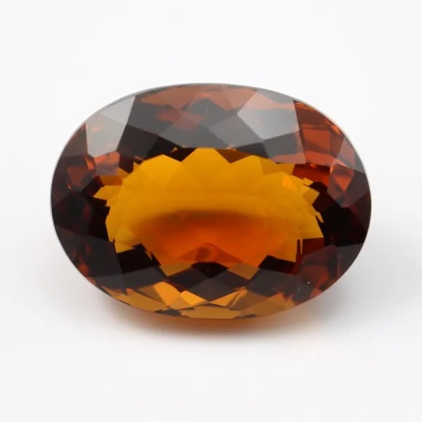 Citrine oval