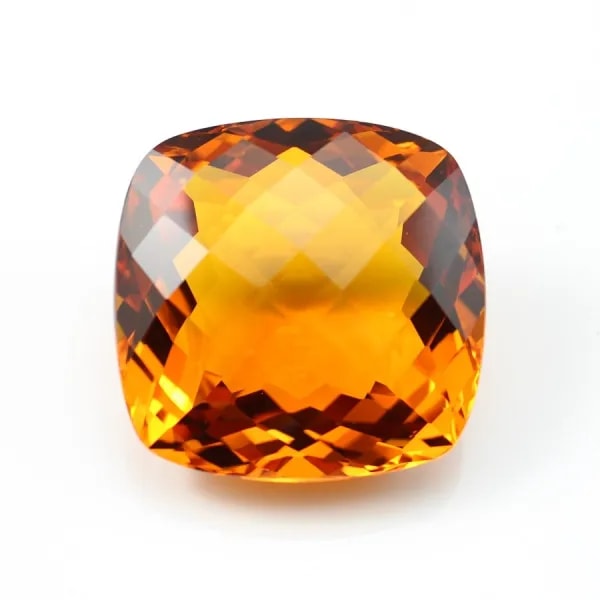 Citrine Cushion 37 x 37 mm 170.45CTS