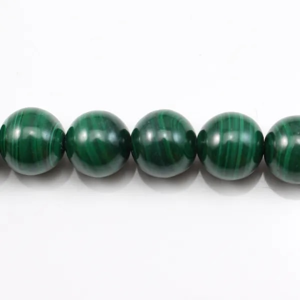 Malachite Ronde 10mm x 40cm