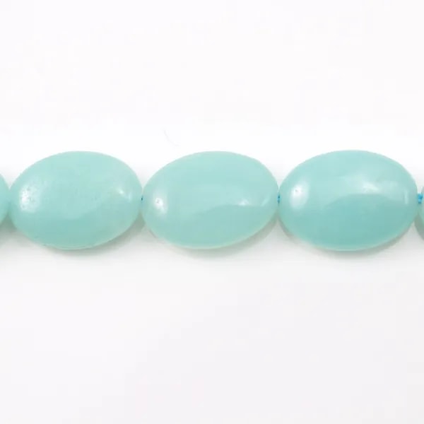 Amazonite Oval 13x18mm x 40cm