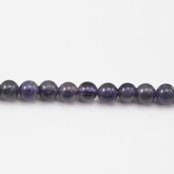 Cordierite iolite round 4.5mm x 40cm