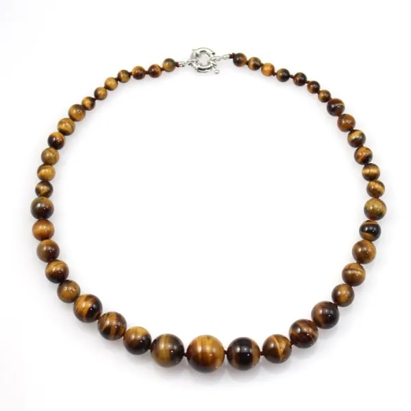 Collier en œil de tigre