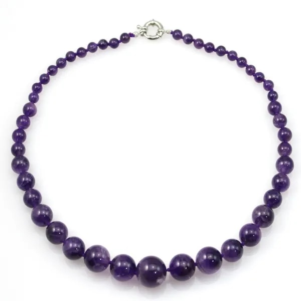 Amethyst necklace