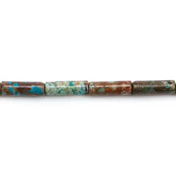 Picture jasper tube 4x13mm x 40cm 