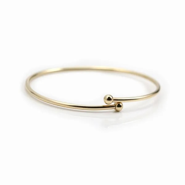 Bracelet en Gold Filled 65mmx2.3mm x 1pc