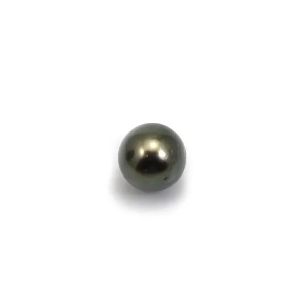 Perle de culture de Tahiti de forme ronde 8.5-9mm x 1pc