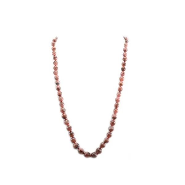 Collier rhodochrosite