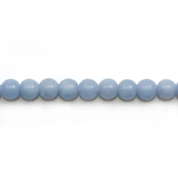 Angelite Ronde 6mm x 40cm