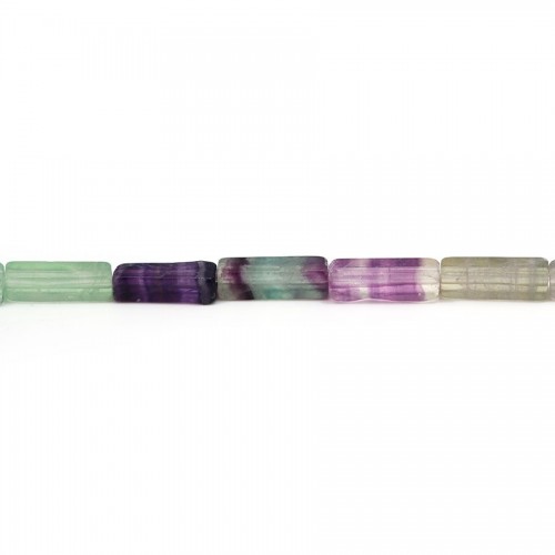 Fluorite rectangle 4x13mm x  40cm