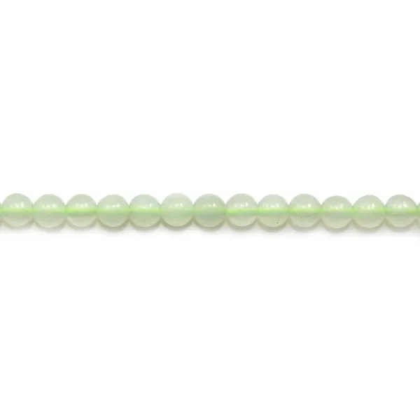 Jadeite vert ronde 3mm x 40cm