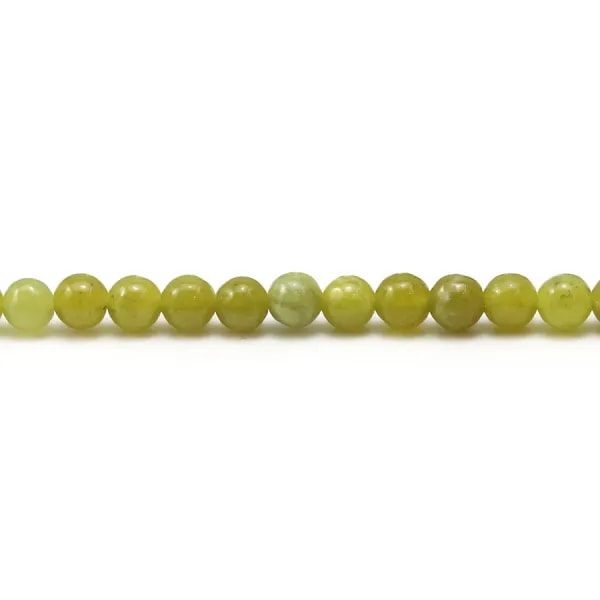Jade lemon rond 4mm x 20pcs