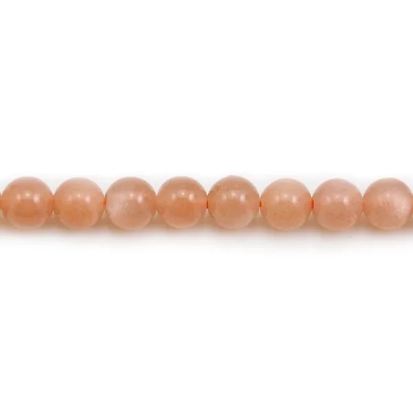 Pierre soleil rond 4mm x 10 pcs