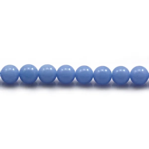 Blue Chalcedony Round 6mm x 40cm