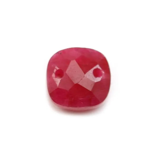 Intercalaire en sillimanite teinté avec 2 trous 10mm x 1pc