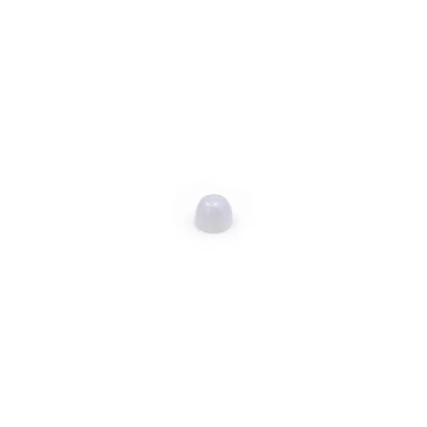 Cabochon de calcédoine bleu, de forme ronde, 2mm x 10pcs