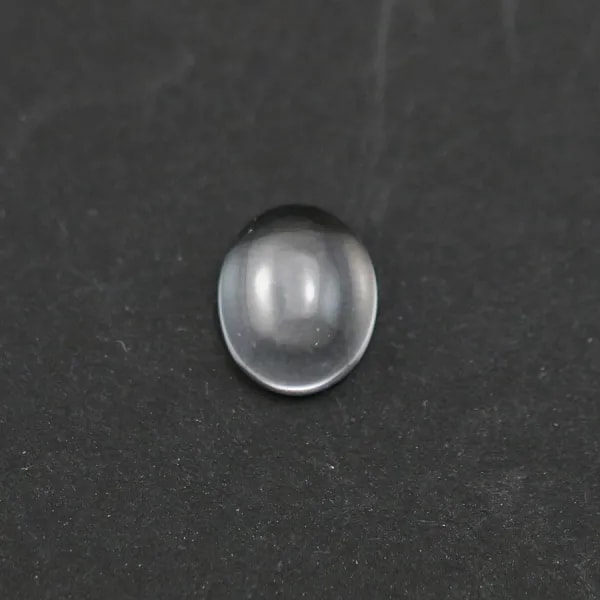 Cabochon cristal de roche oval 8x10mm x 4pcs
