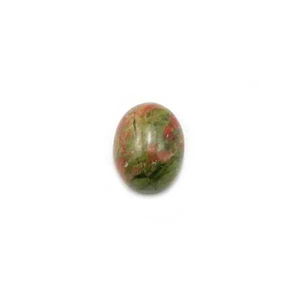 Cabochon of crystal rock, in round shape, 2mm x 4 pcs