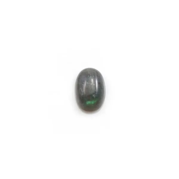 Cabochon de labradorite, de forme ovales 5x7mm x 1pc